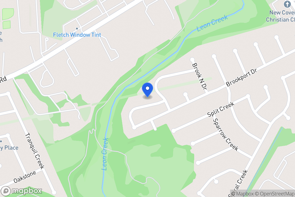 Map of 7411  Saddle Bend Dr