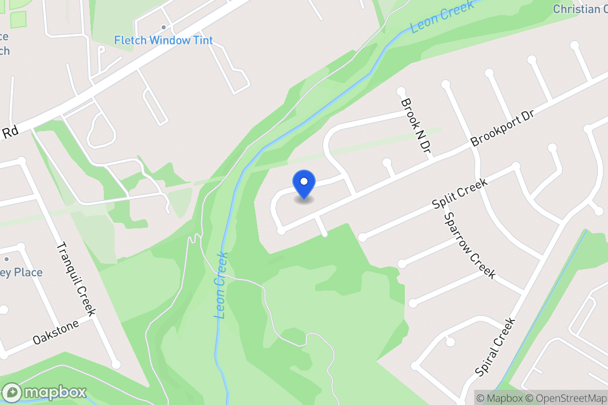 Map of 7422  Saddle Bend Dr