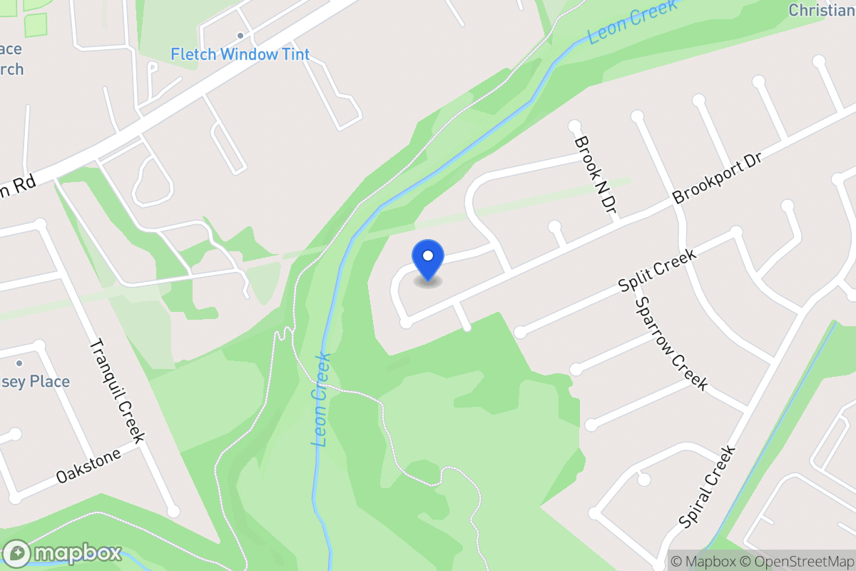 Map of 7426  Saddle Bend Dr