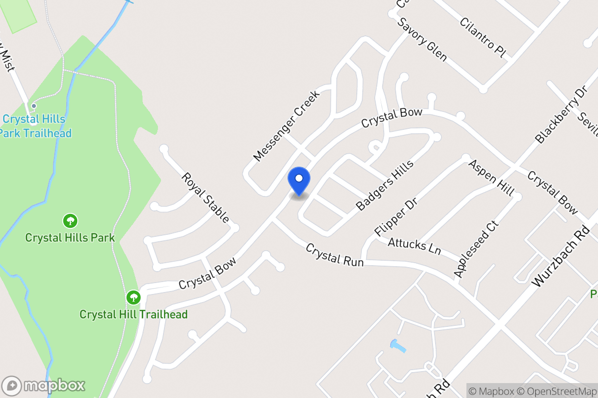 Map of 25  Great Hills Dr
