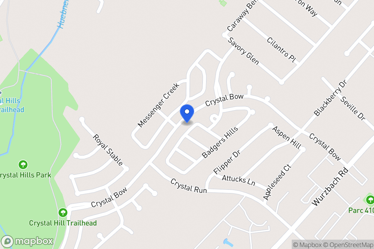 Map of 7  Great Hills Dr