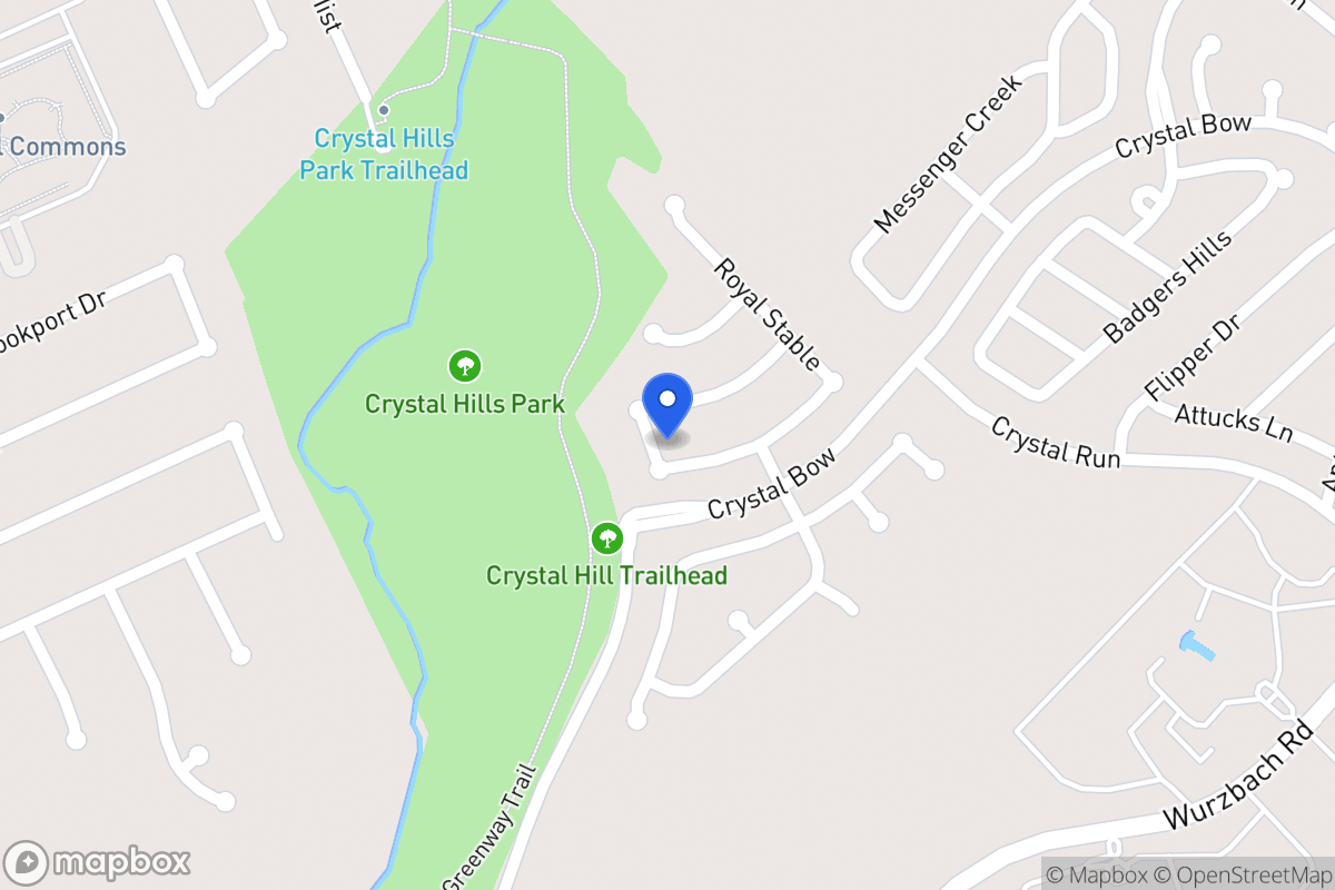 Map of 6623  Rosewood Crst