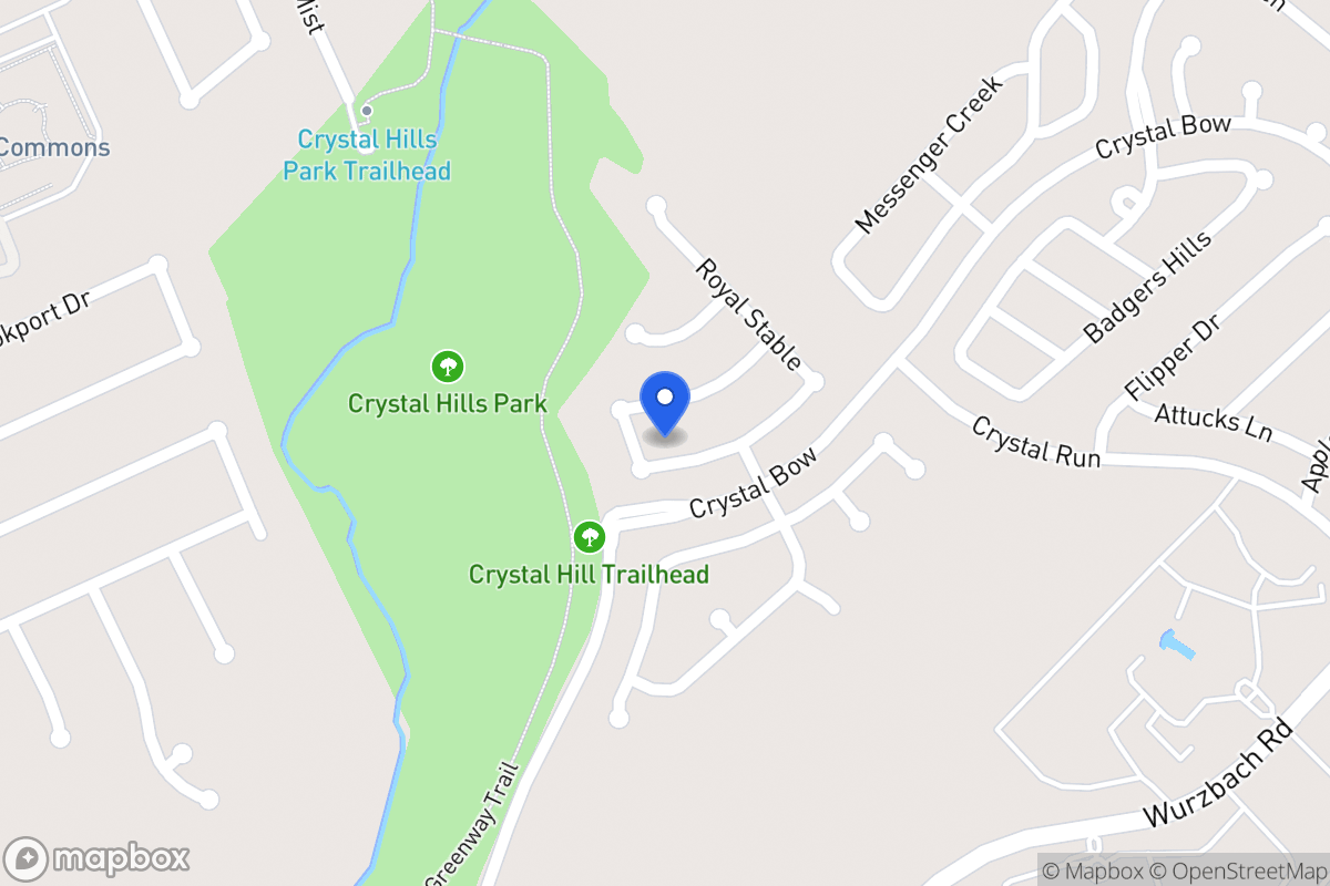 Map of 6619  Rosewood Crst