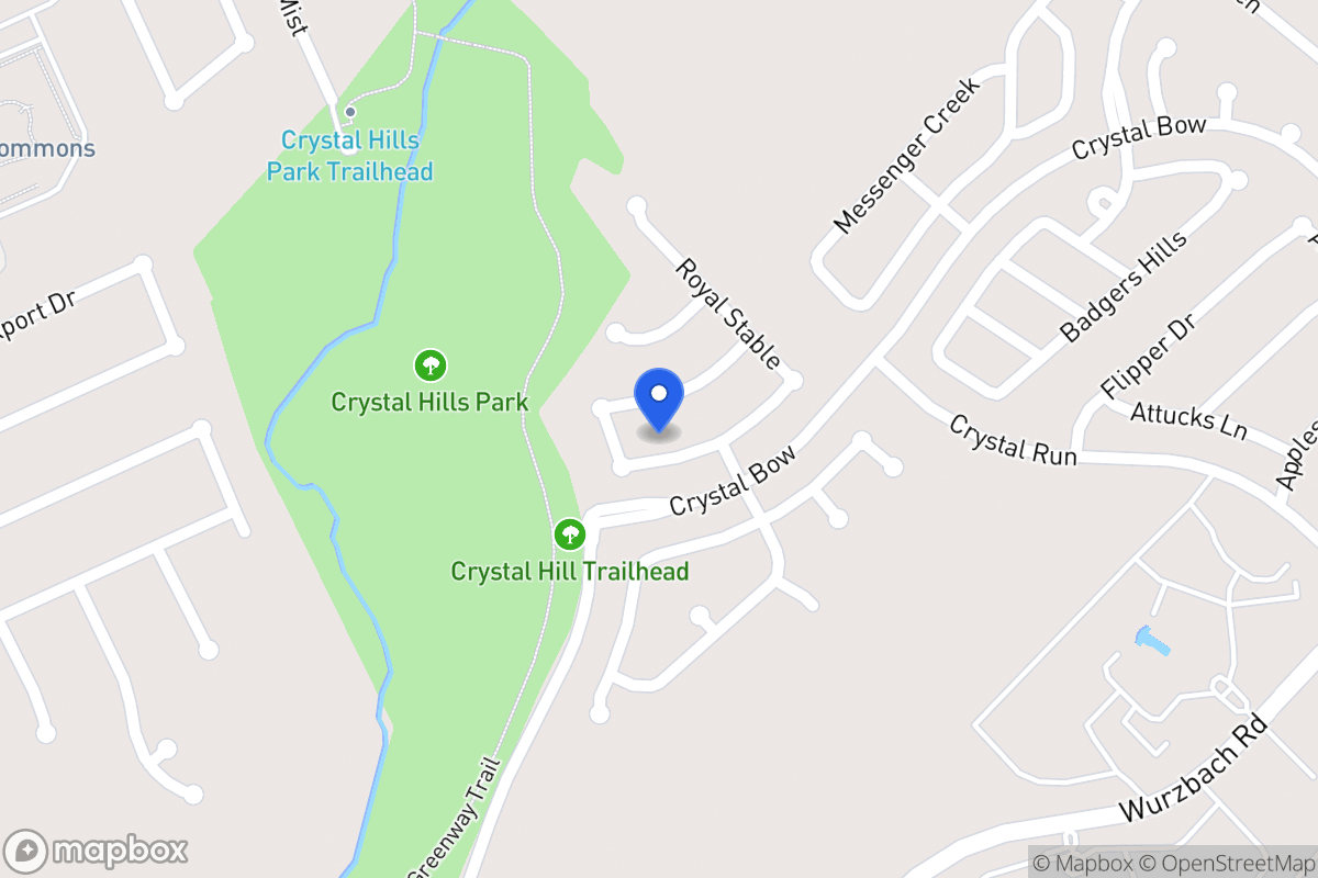 Map of 6615  Rosewood Crst