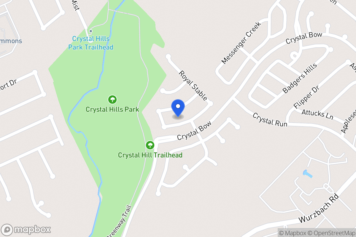 Map of 6611  Rosewood Crst