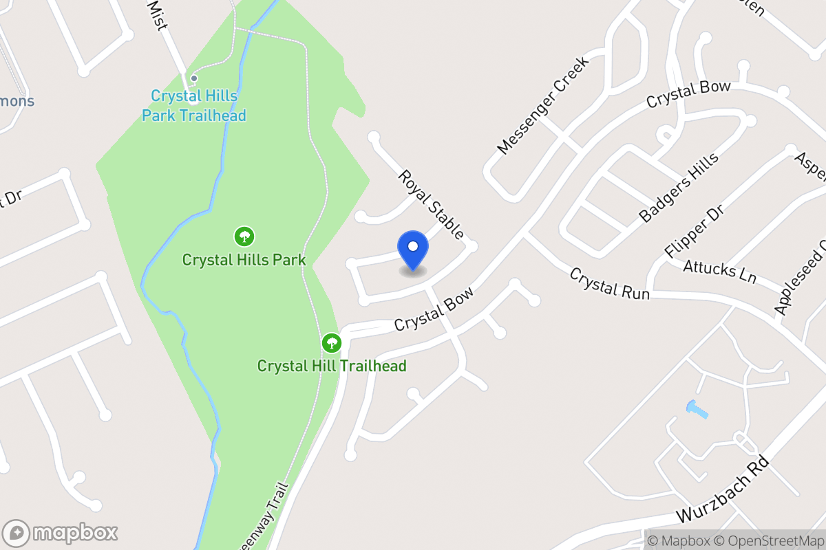 Map of 6603  Rosewood Crst