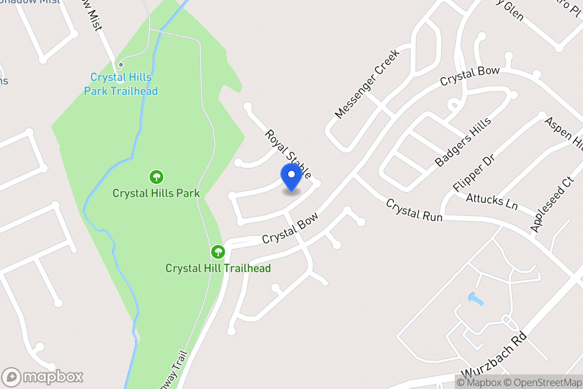 Map of 6523  Rosewood Crst