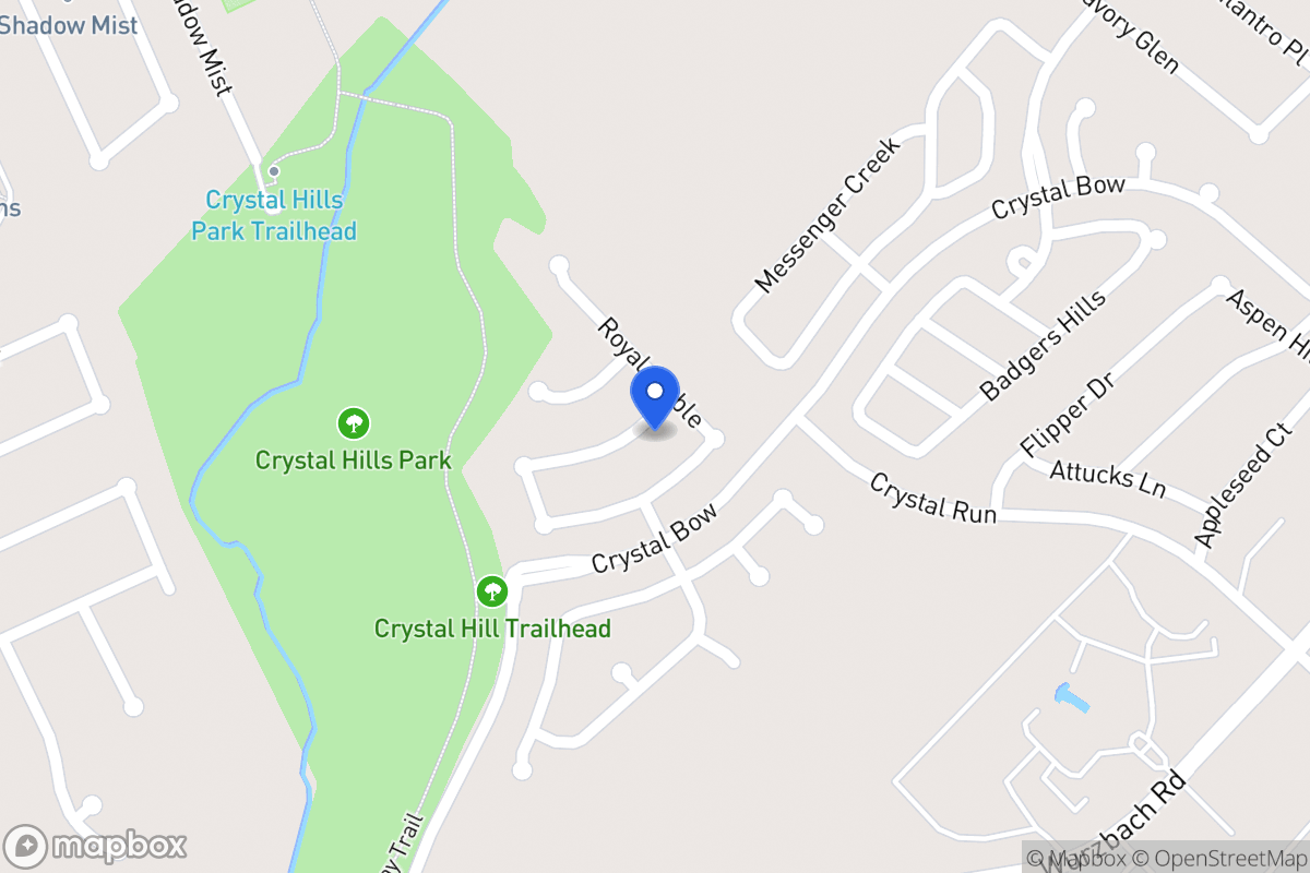 Map of 6510  Benwood Crst