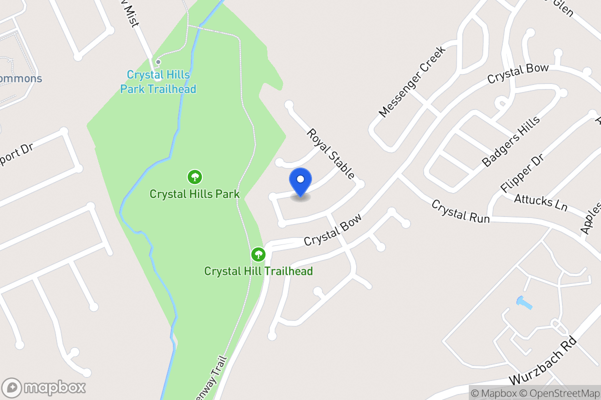 Map of 6534  Benwood Crst