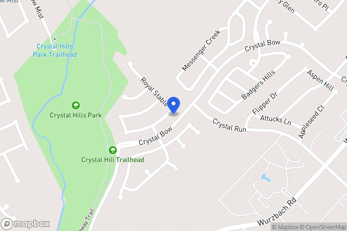 Map of 6510  Rosewood Crst