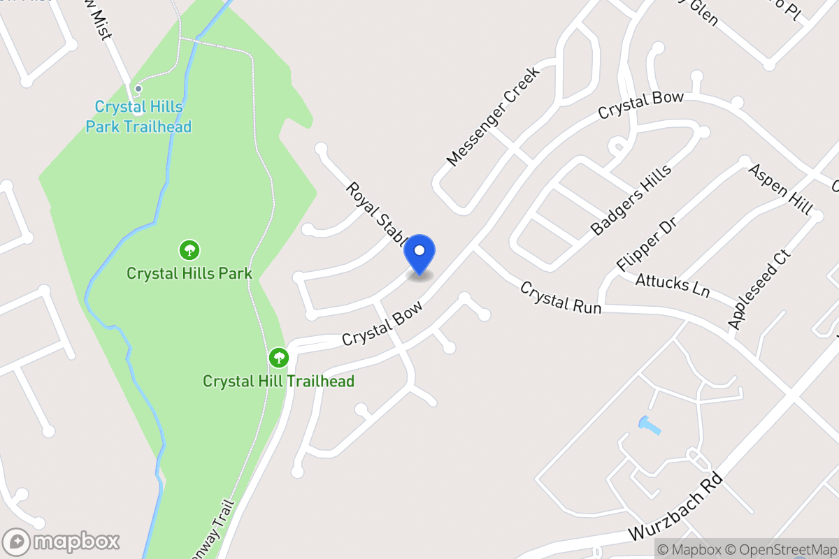 Map of 6514  Rosewood Crst