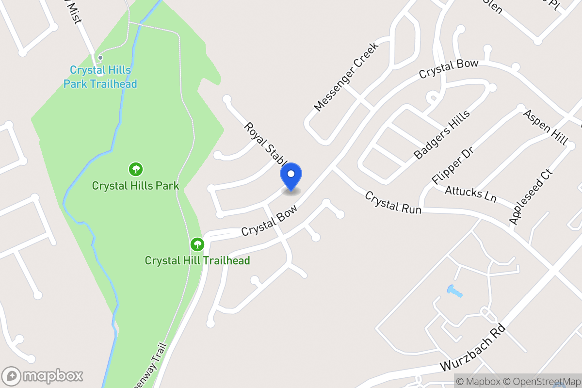 Map of 6518  Rosewood Crst