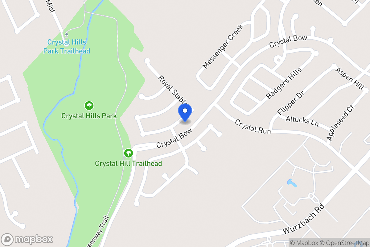 Map of 6522  Rosewood Crst