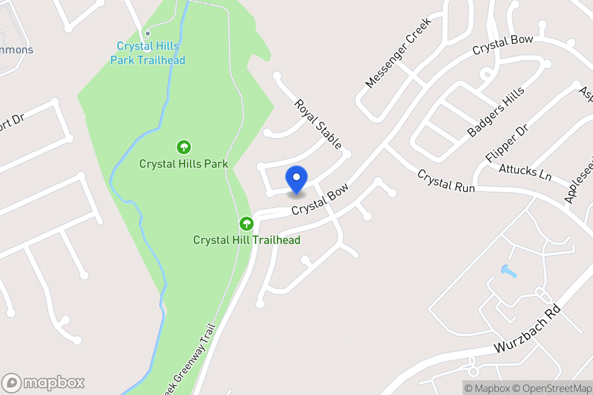 Map of 6610  Rosewood Crst