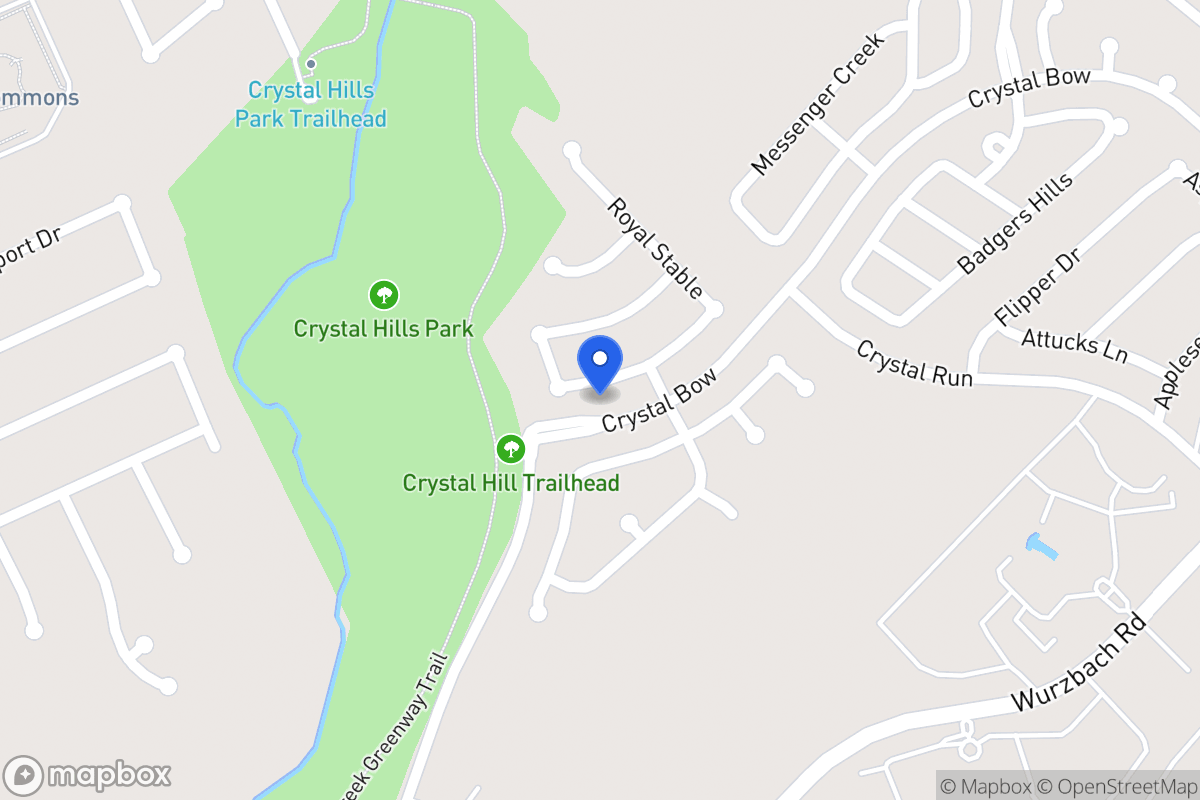 Map of 6614  Rosewood Crst