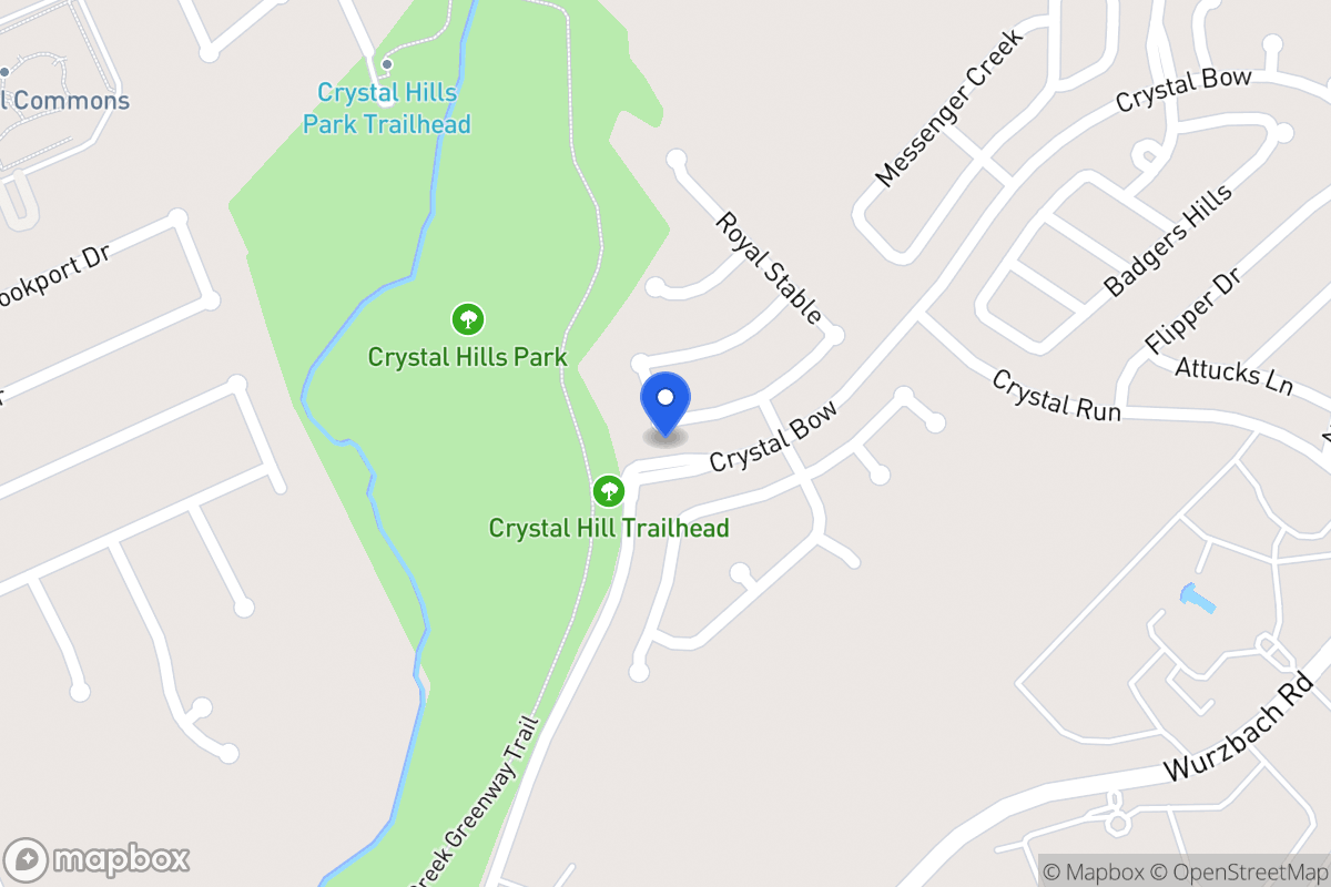 Map of 6626  Rosewood Crst