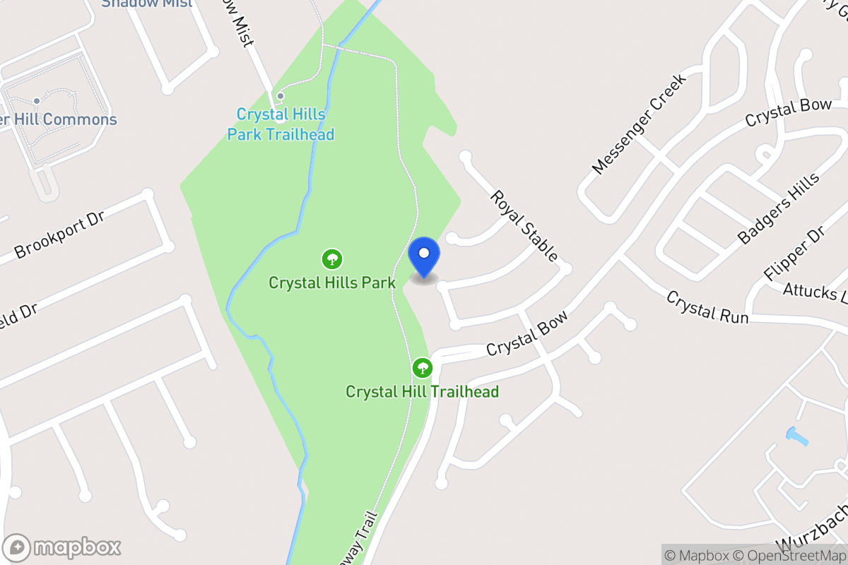 Map of 6551  Benwood Crst