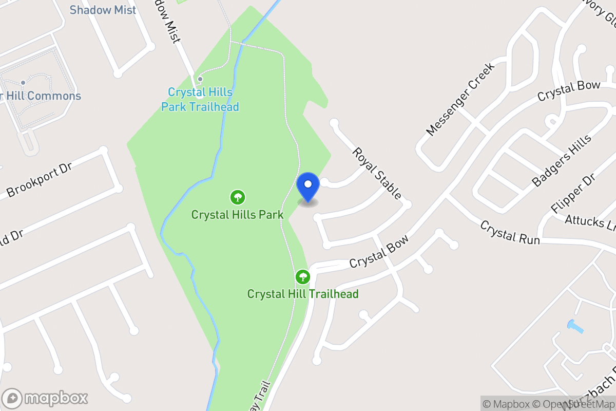 Map of 6547  Benwood Crst