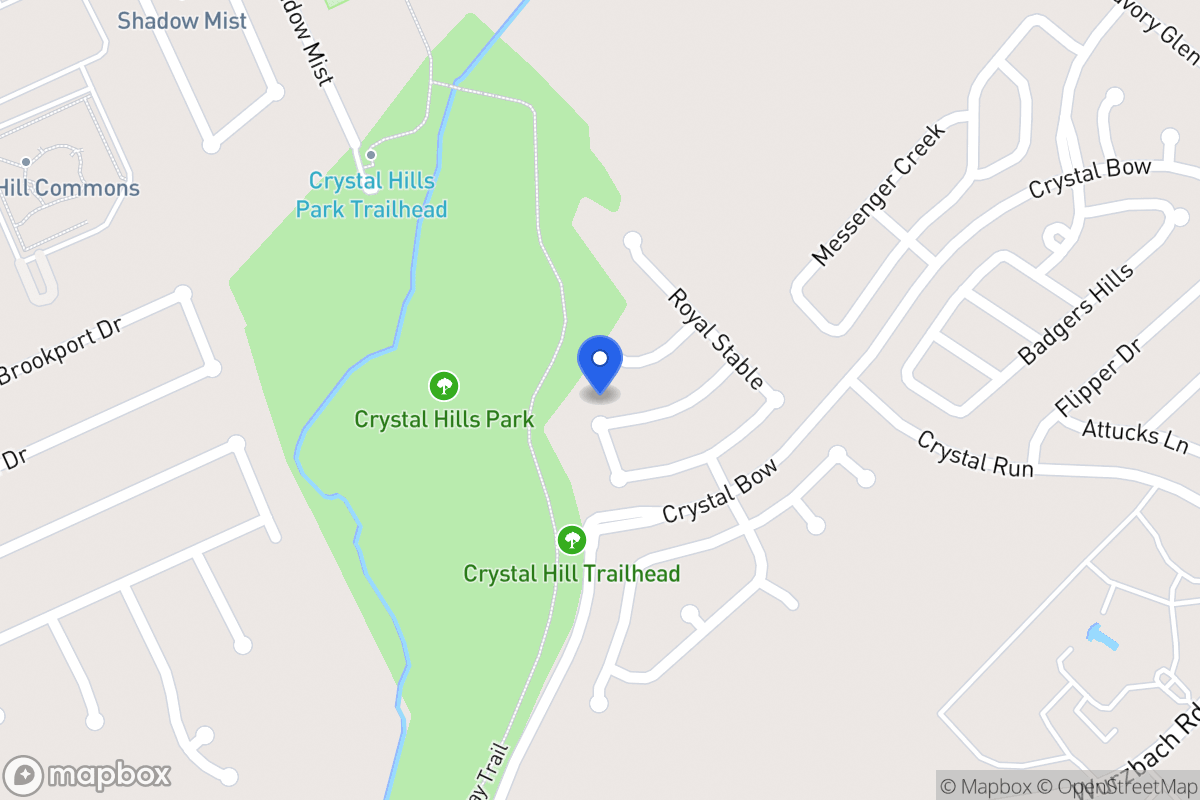 Map of 6543  Benwood Crst