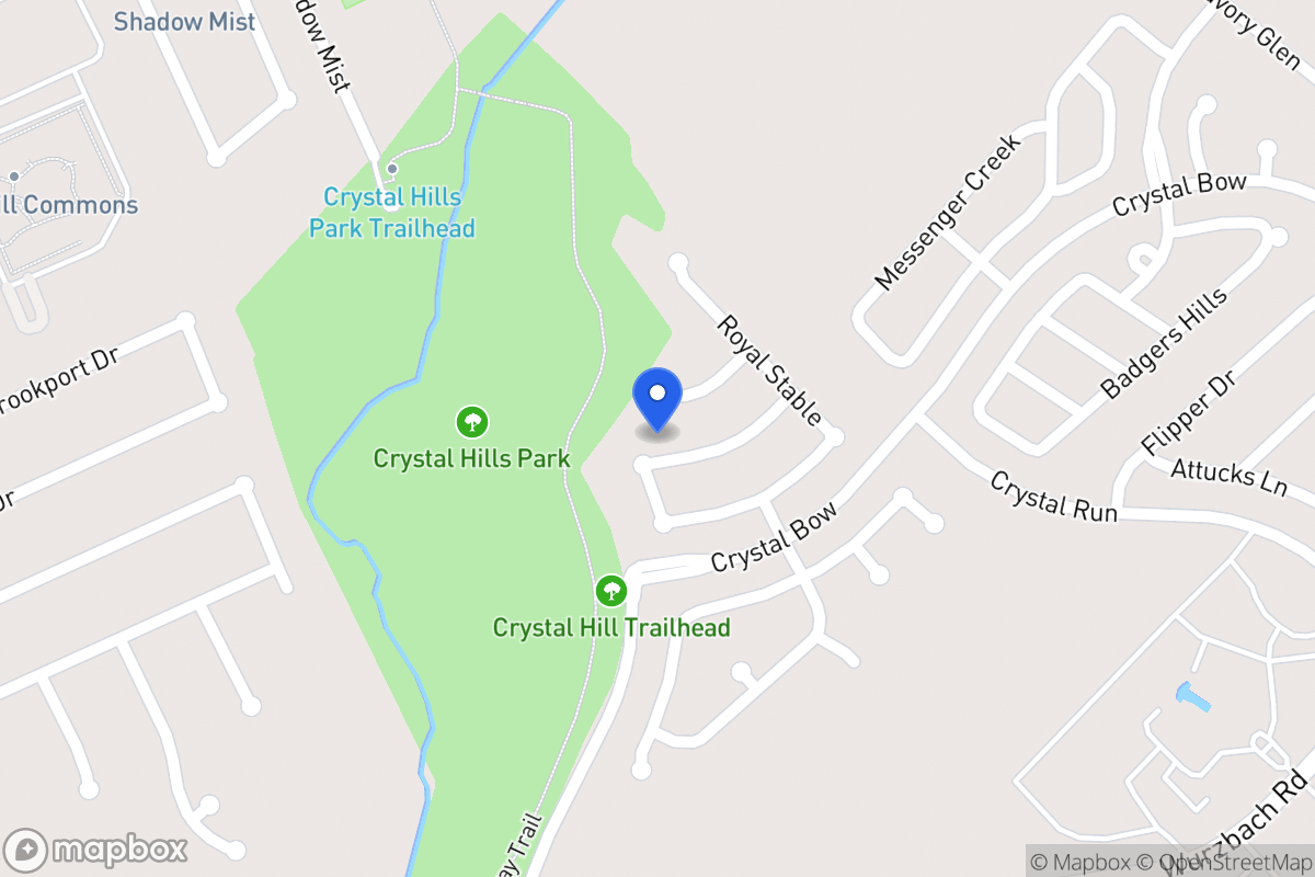 Map of 6539  Benwood Crst