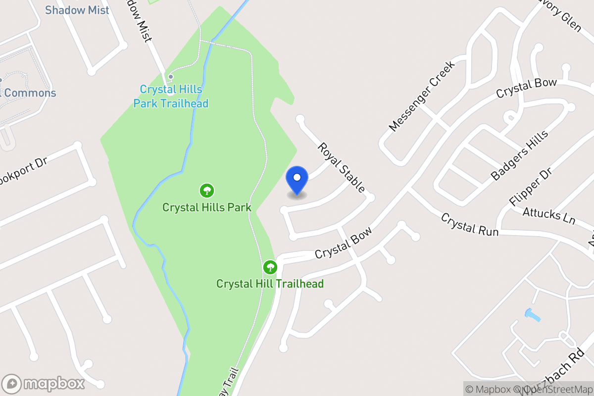 Map of 6535  Benwood Crst