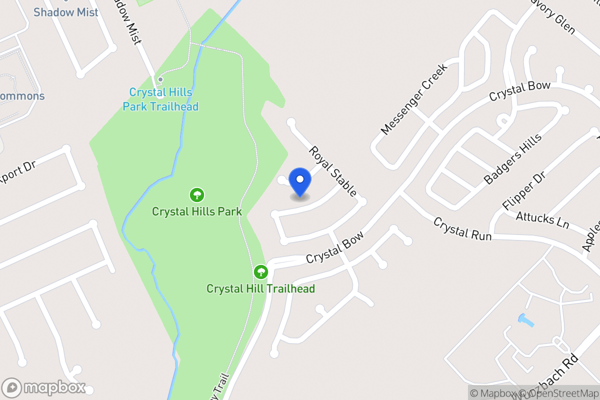 Map of 6527  Benwood Crst
