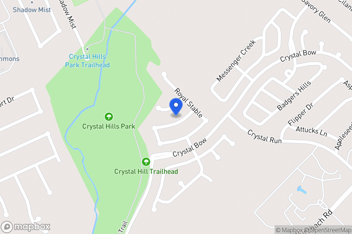 Map of 6519  Benwood Crst