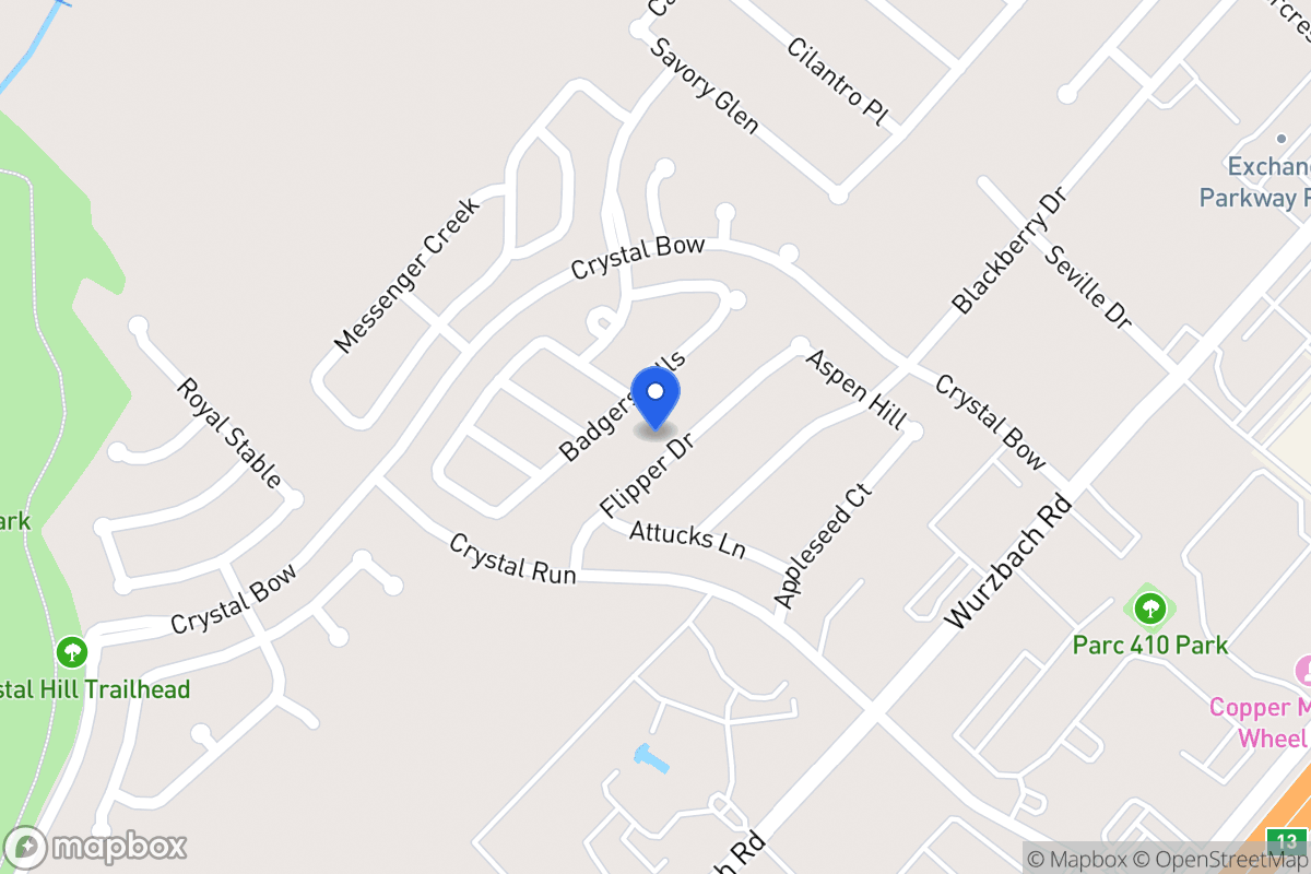 Map of 5005  Flipper Dr