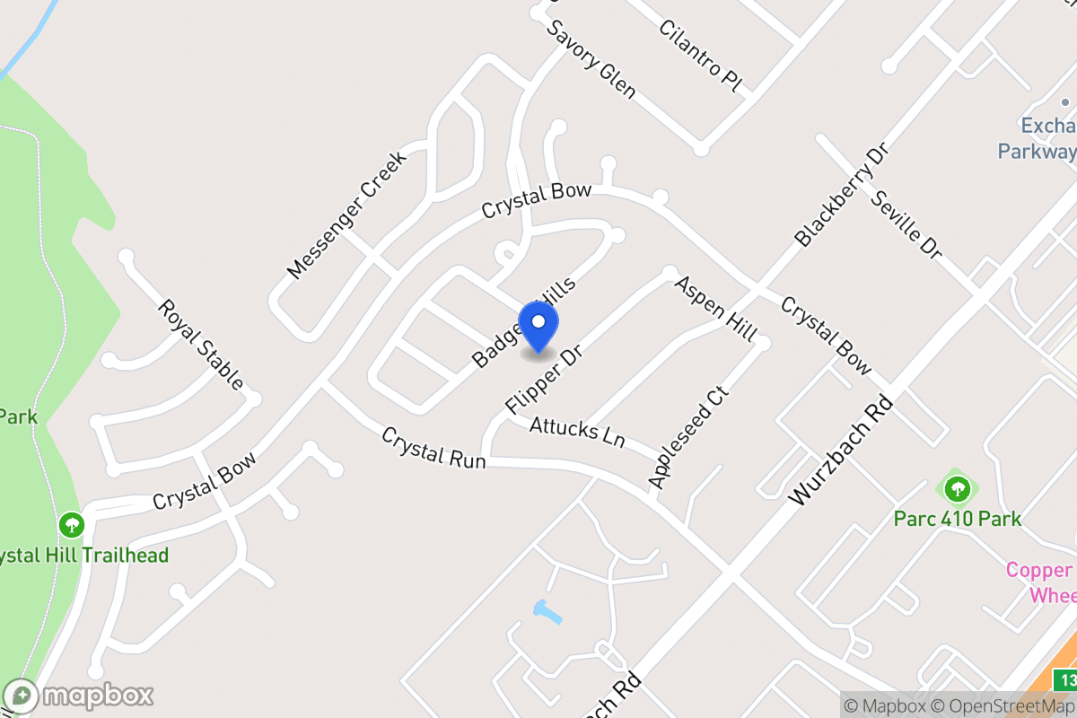 Map of 4939  Flipper Dr