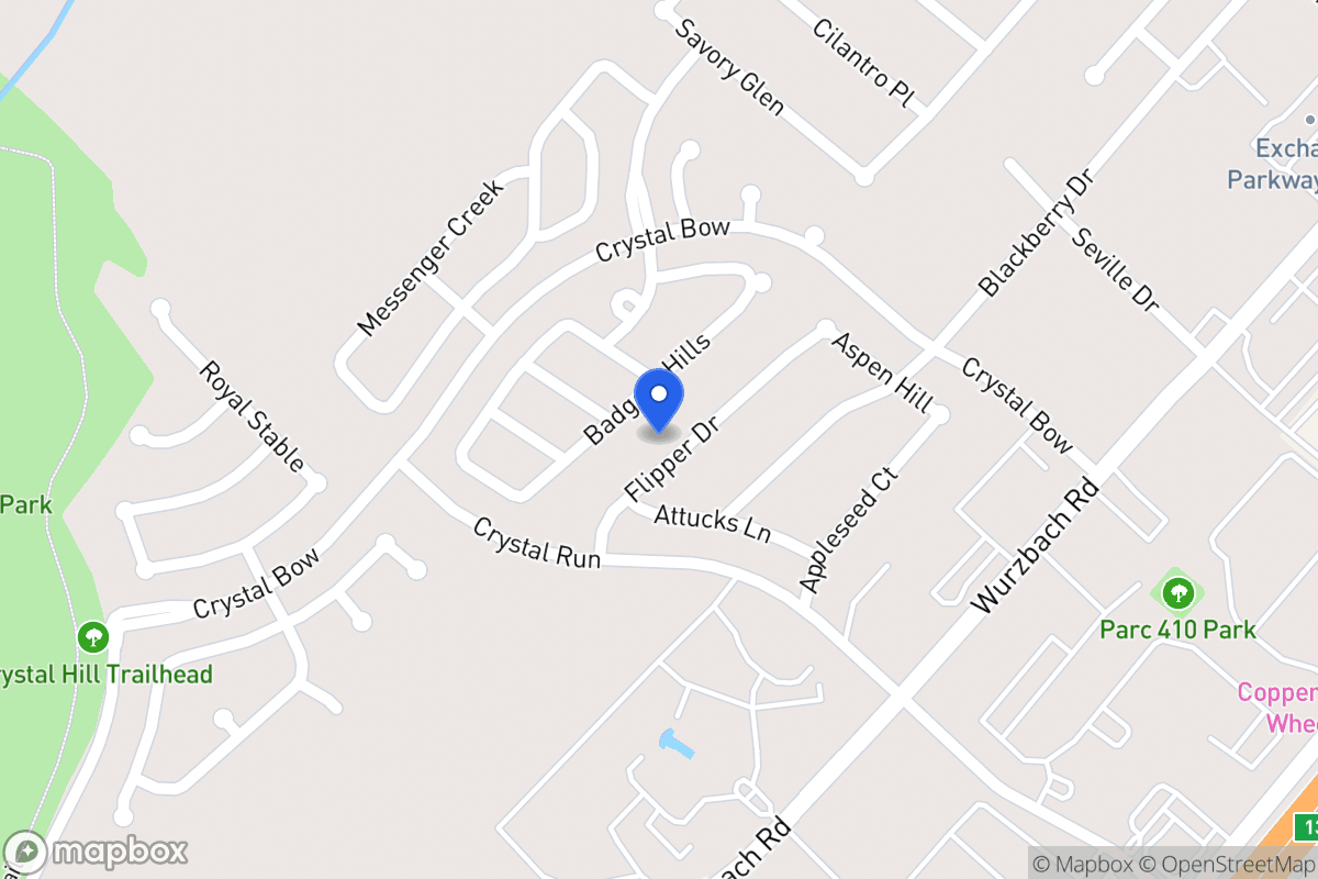 Map of 4937  Flipper Dr