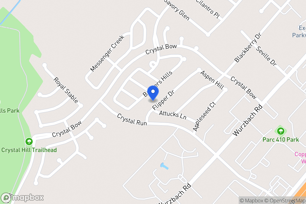 Map of 4925  Flipper Dr