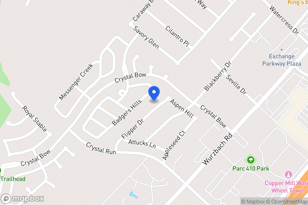 Map of 5109  Flipper Dr
