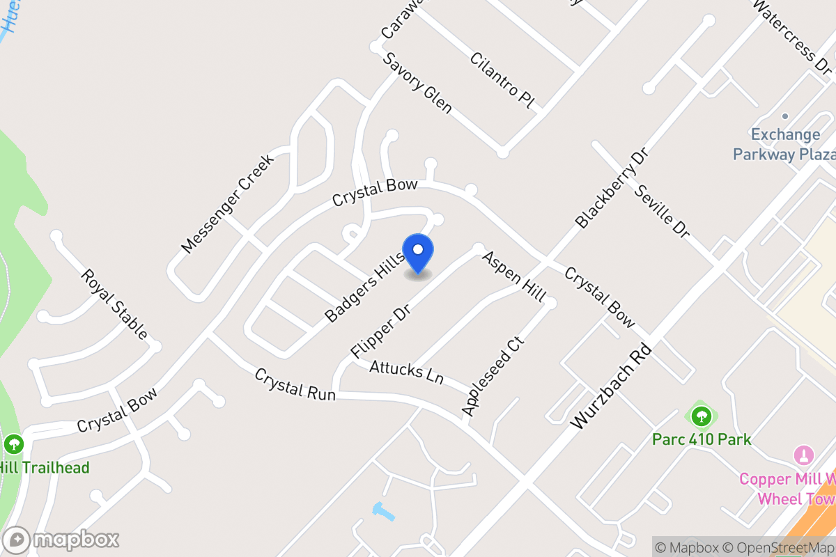 Map of 5025  Flipper Dr