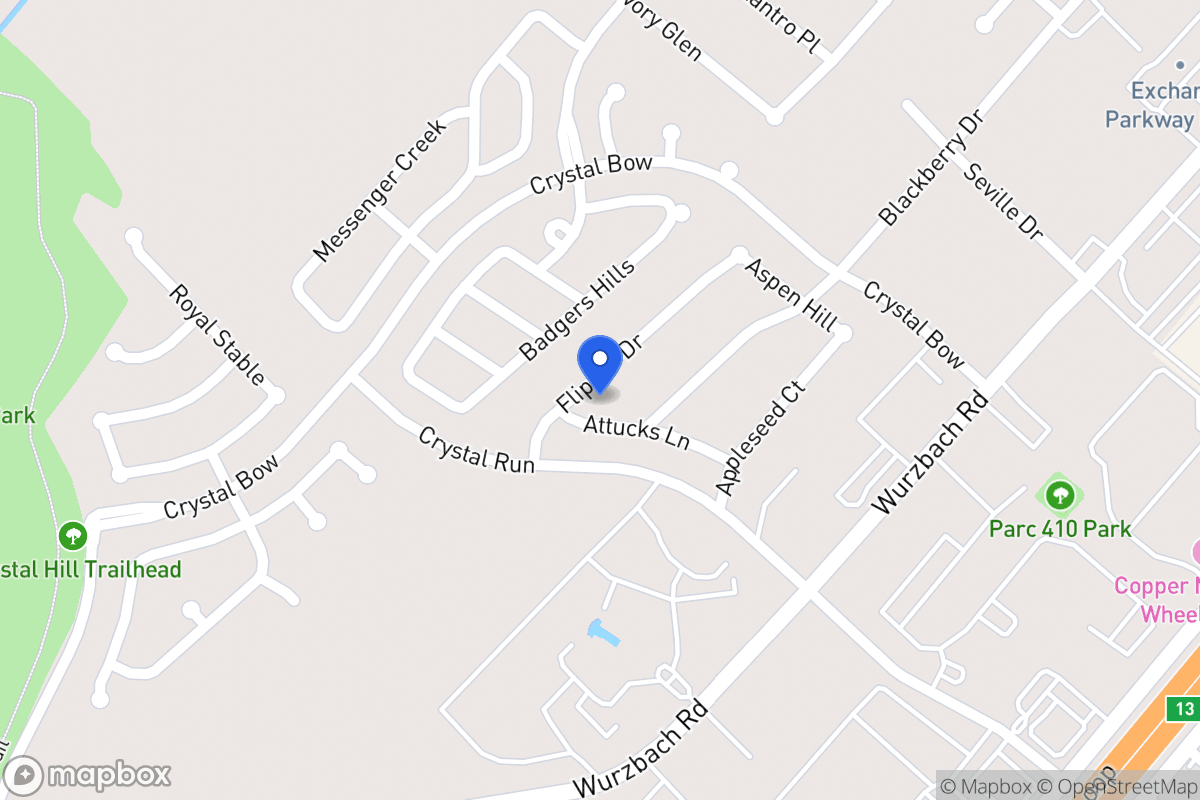 Map of 4930  Flipper Dr