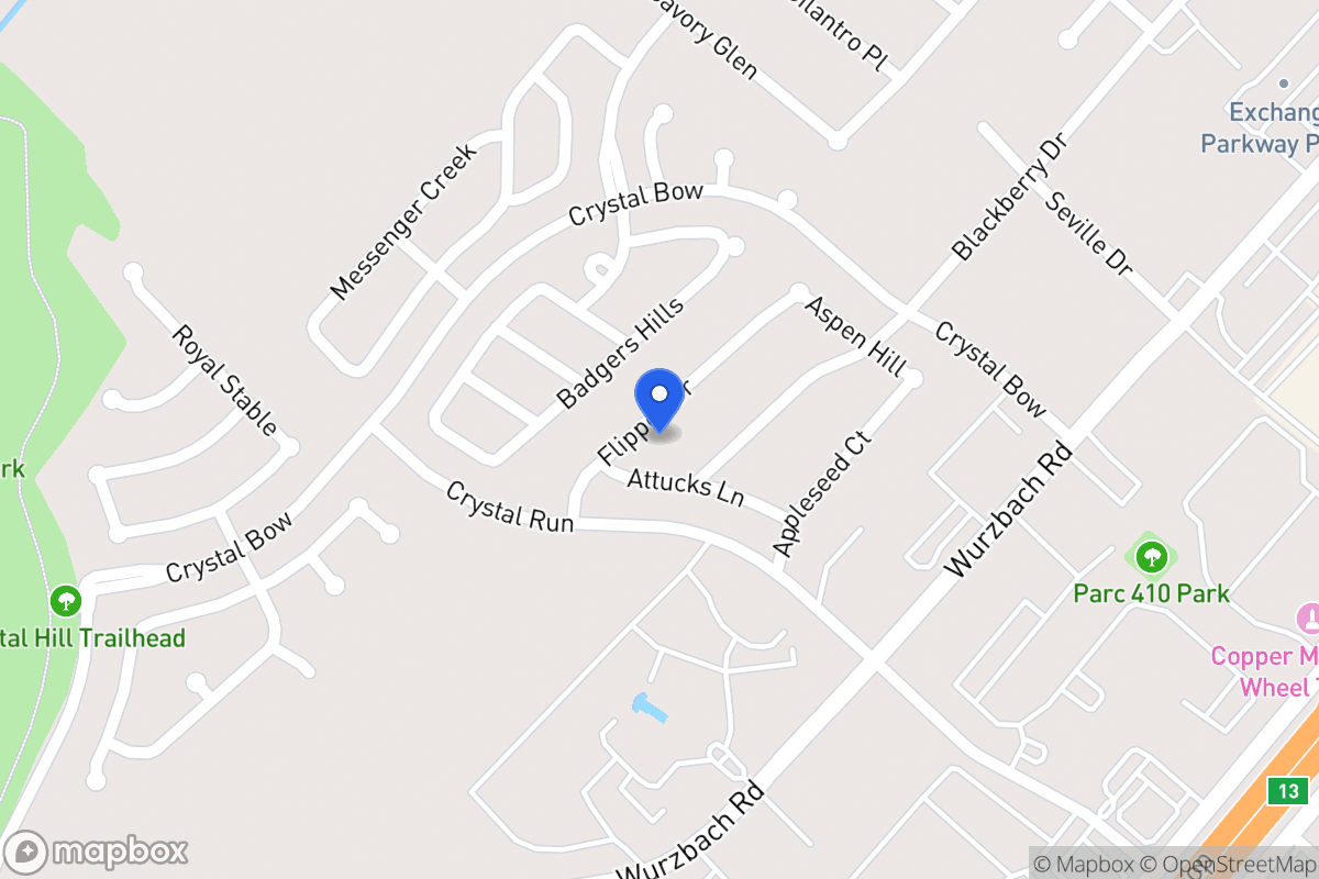 Map of 4932  Flipper Dr