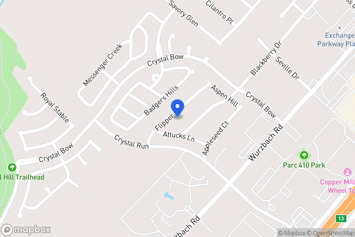 Map of 4940  Flipper Dr