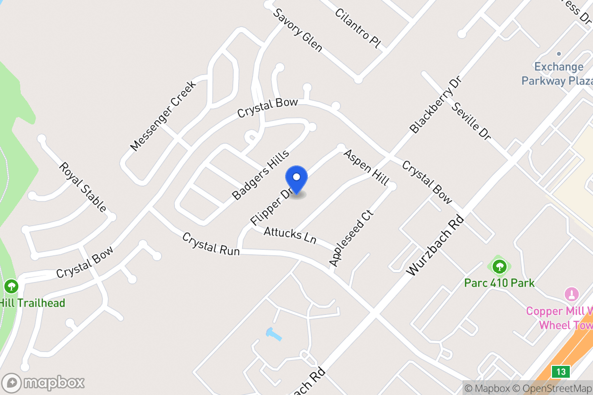 Map of 5010  Flipper Dr