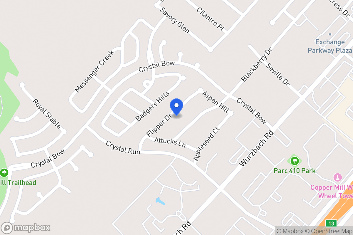 Map of 5014  Flipper Dr
