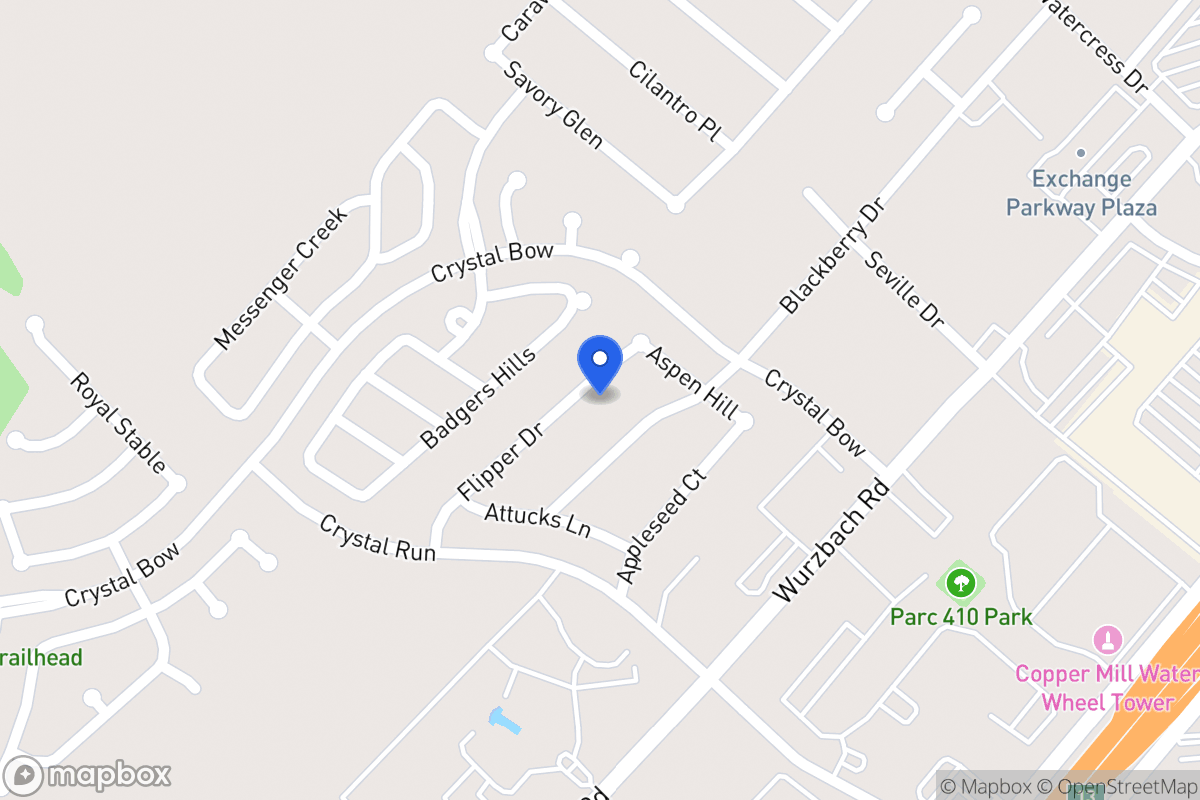 Map of 5104  Flipper Dr