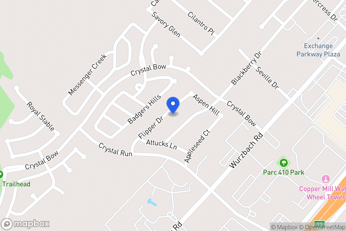 Map of 5022  Flipper Dr