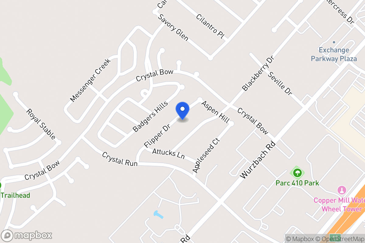 Map of 5024  Flipper Dr