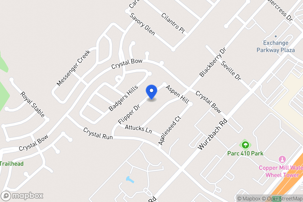 Map of 5028  Flipper Dr