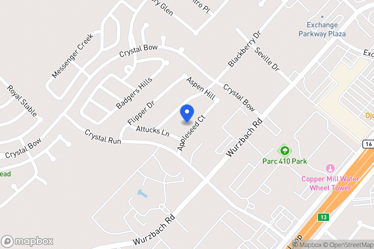Map of 4817  Appleseed Ct