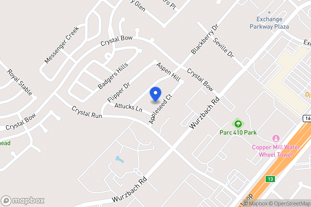 Map of 4815  Appleseed Ct