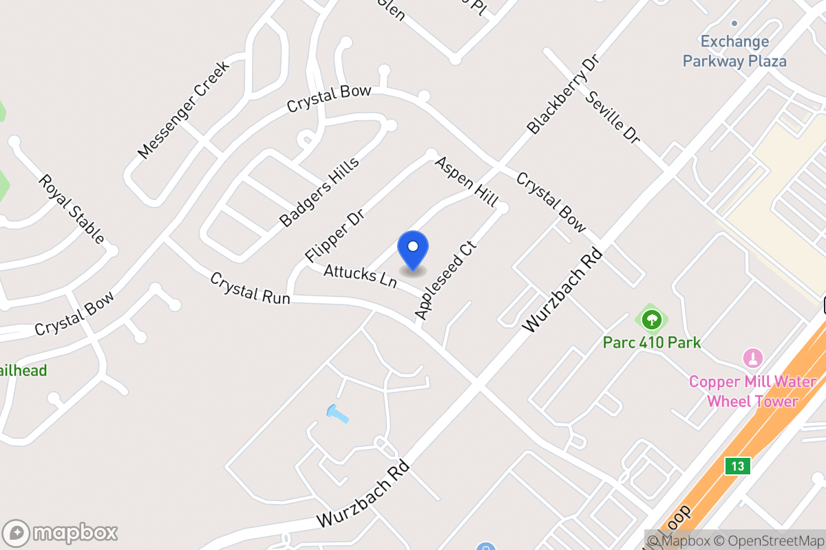 Map of 6311  Attucks Ln