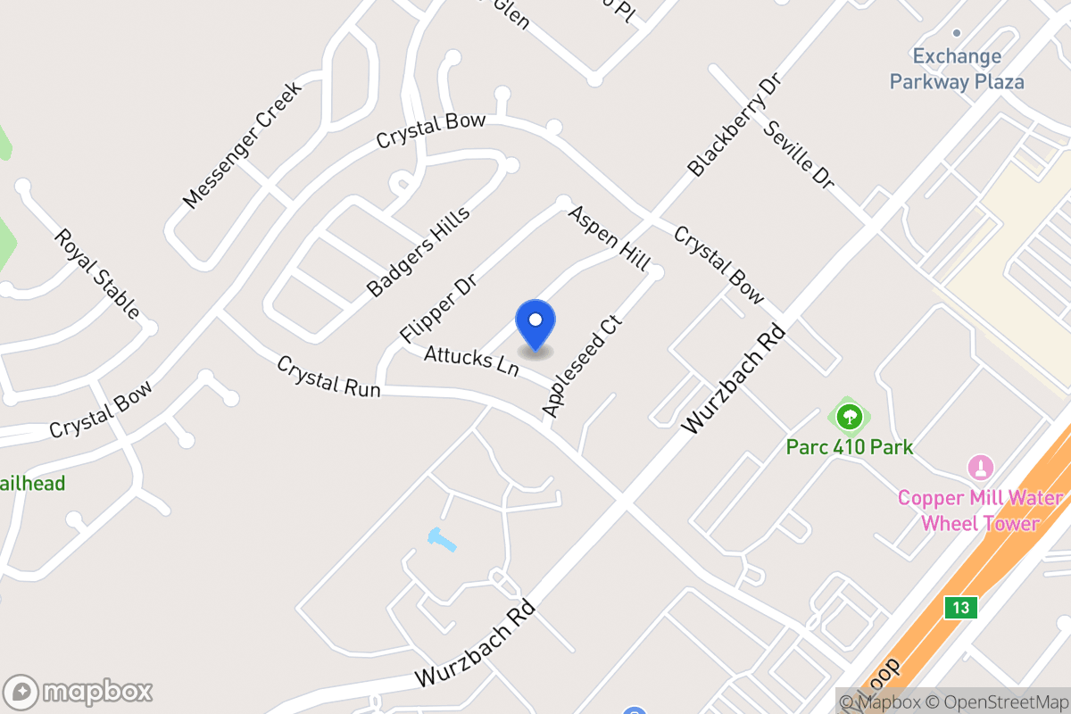 Map of 6313  Attucks Ln