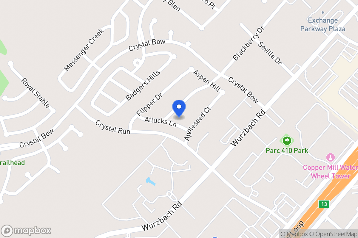 Map of 6317  Attucks Ln
