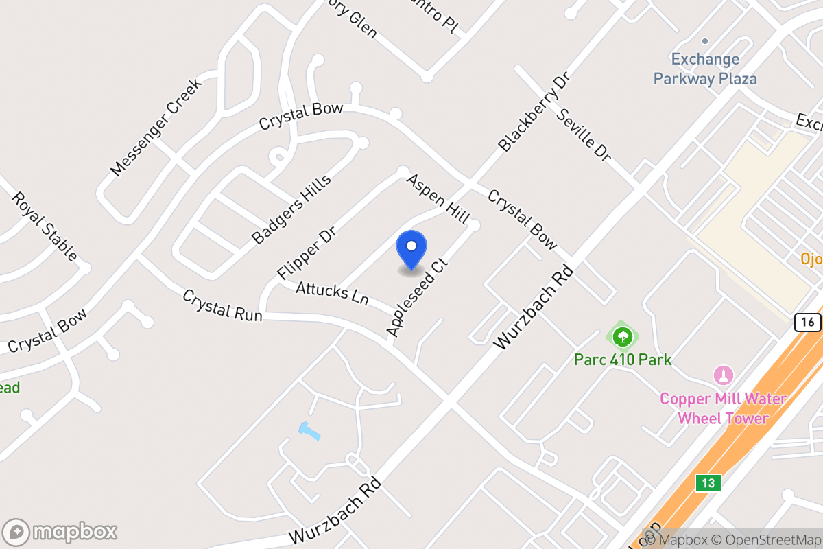 Map of 4819  Appleseed Ct
