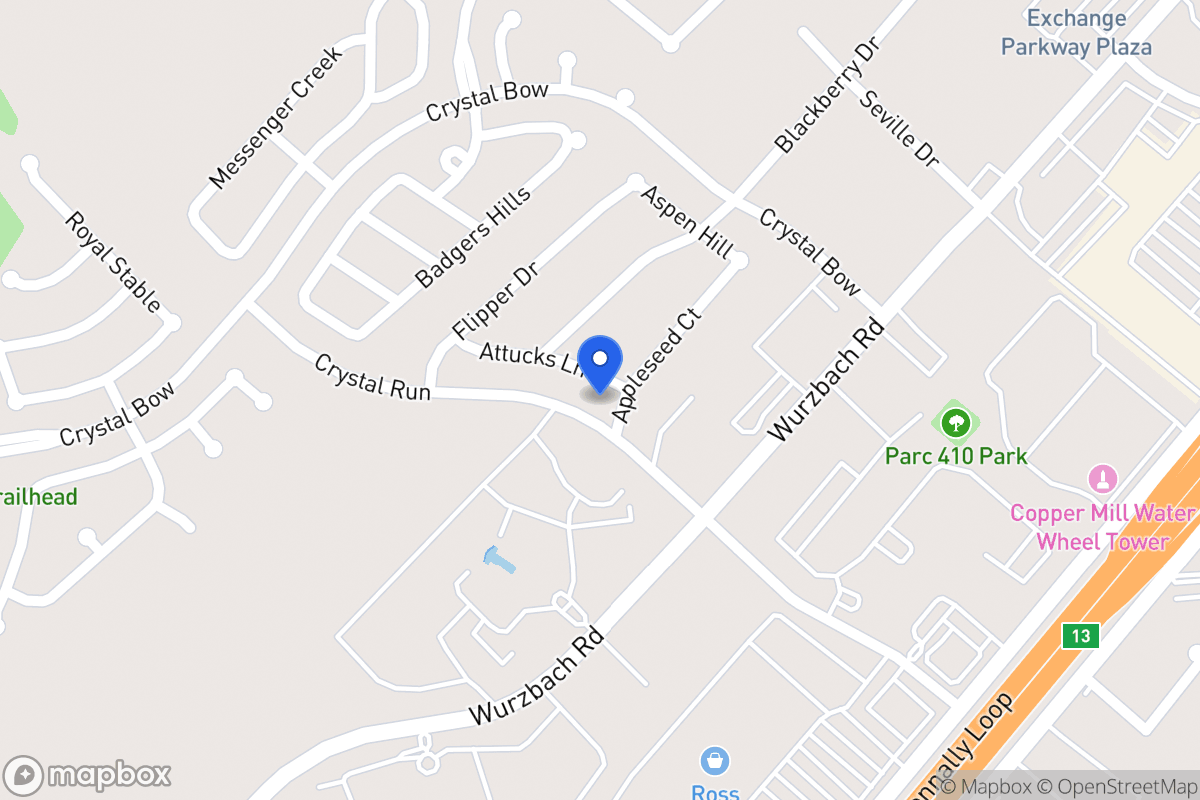 Map of 6306  Attucks Ln