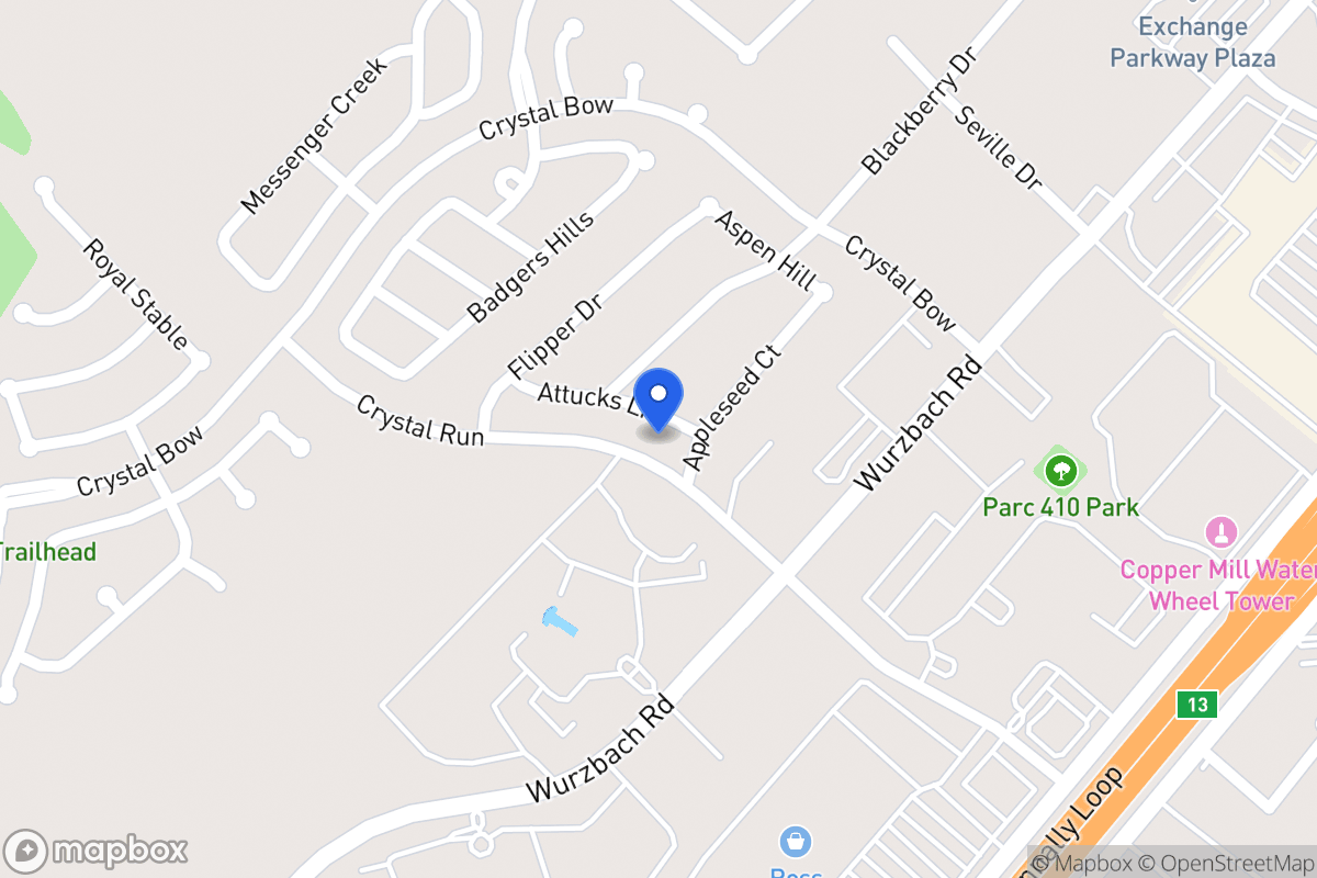Map of 6310  Attucks Ln